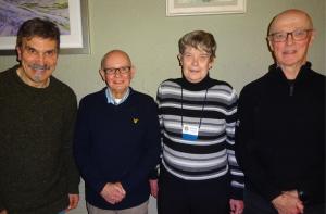 Iwan, Gus, Mairhi and Gordon